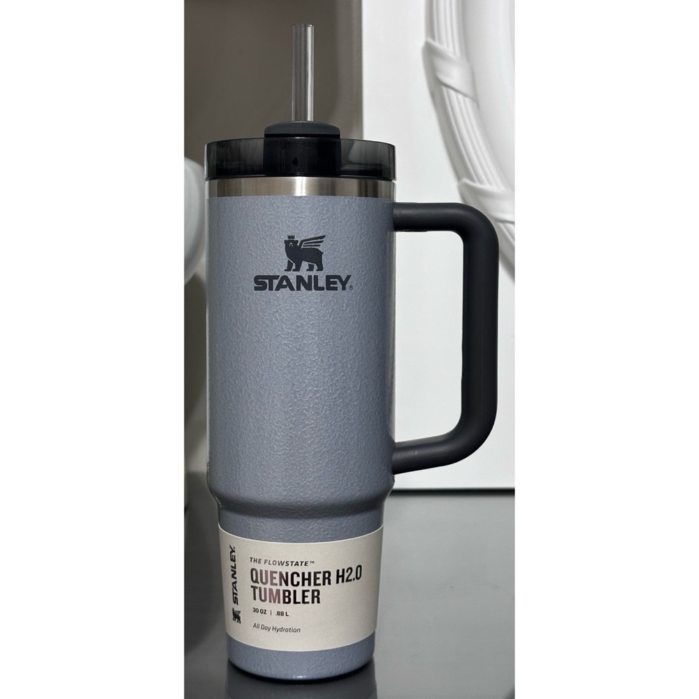 Stanley Quencher H2.0 FlowState Tumbler 30oz, HAMMERTONE SILVER‎